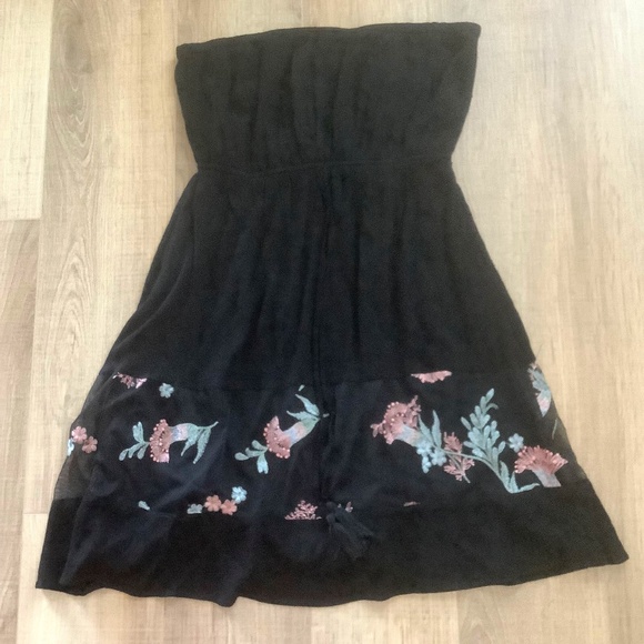 Strapless black dress medium - Picture 1 of 3